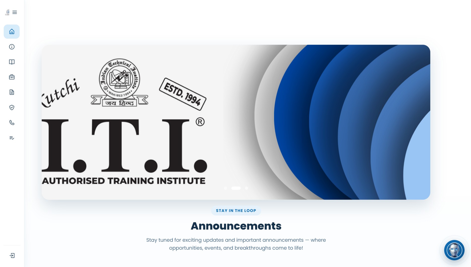 Kutchi ITI Management System project image