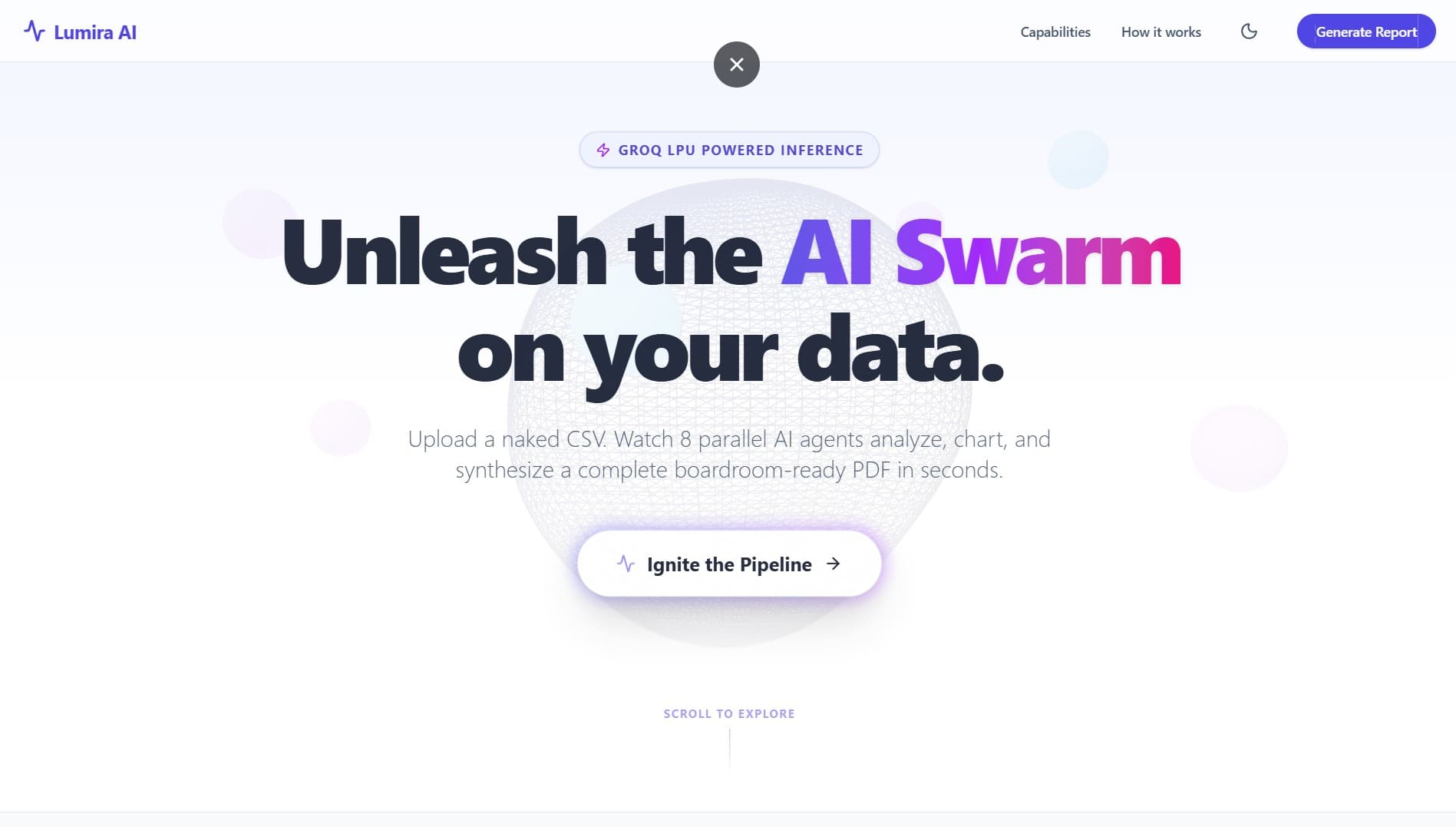 Lumira AI: Turning a Spreadsheet Into a Finished Report