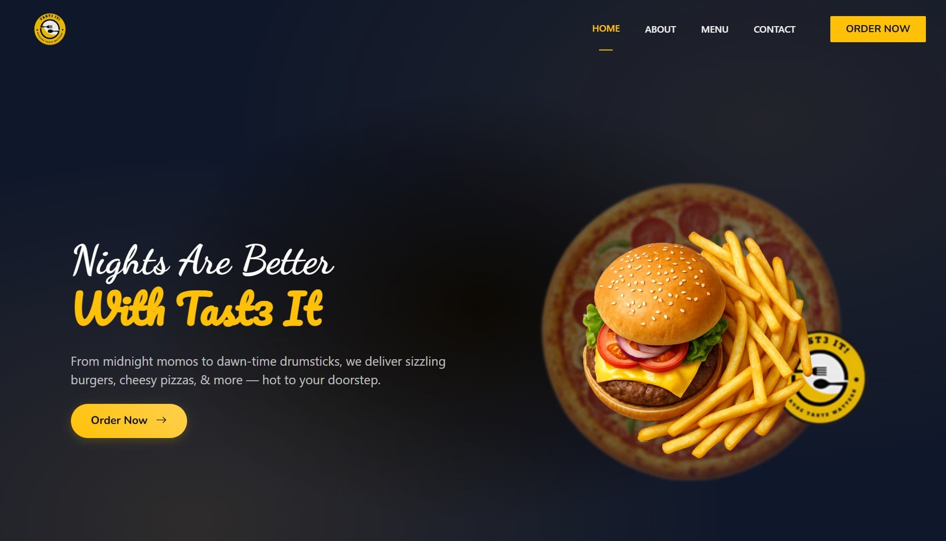 Tast3 It: A Late-Night Cloud Kitchen Storefront